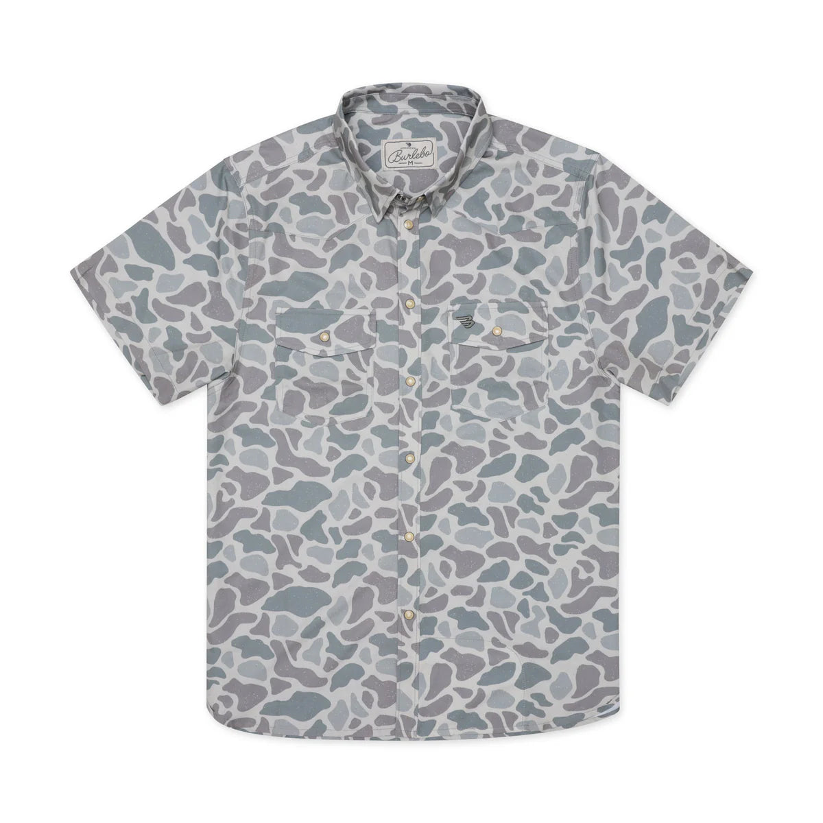 Camo Burlebo Button Up