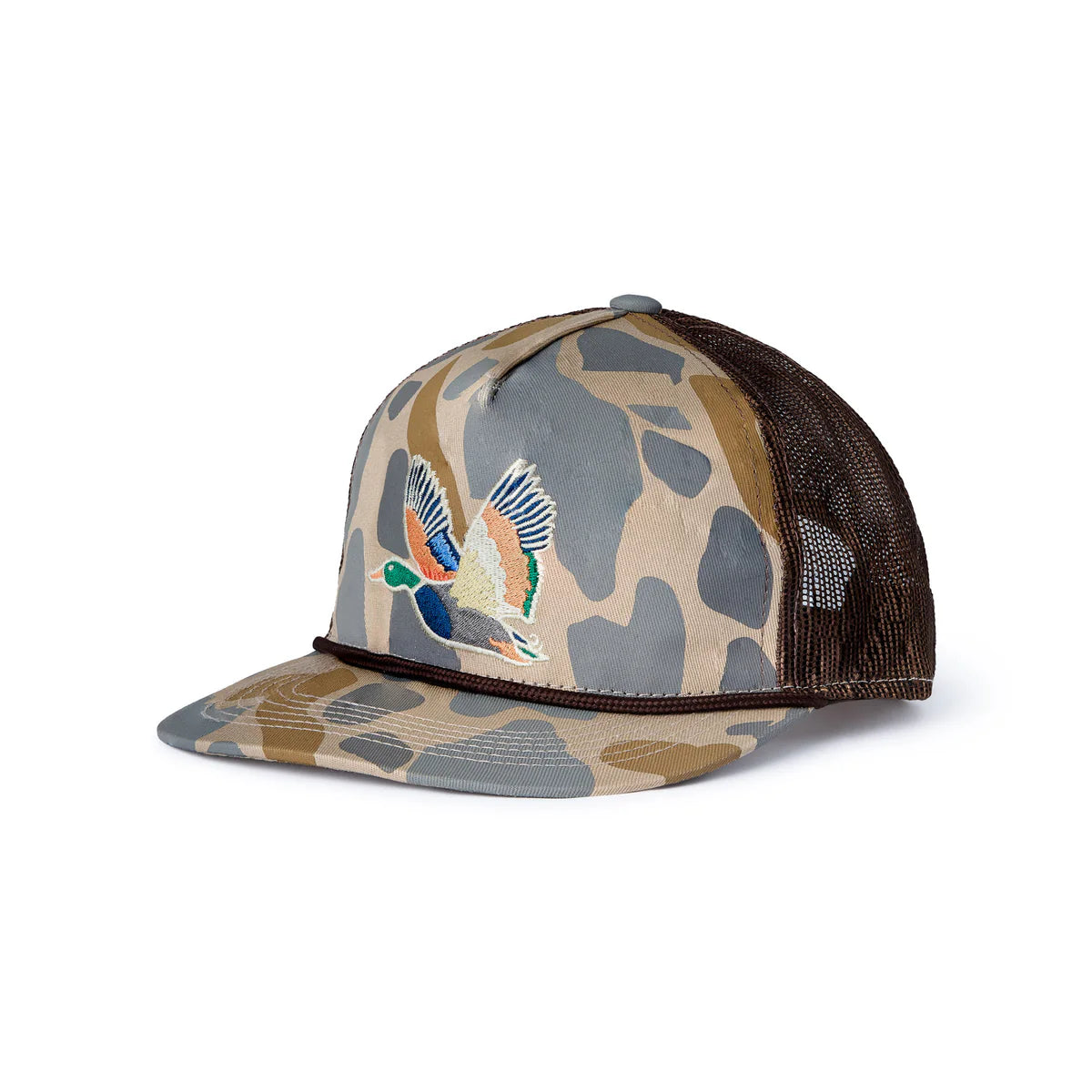 Retro Camo Duck Burlebo Cap