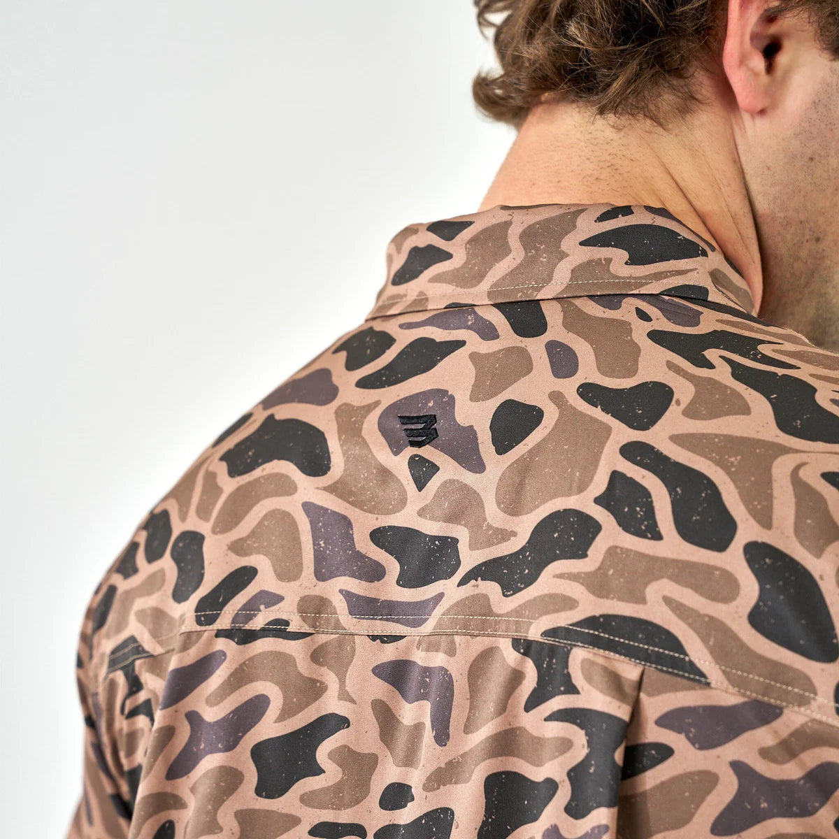 RESTOCK Camo Burlebo Button Up