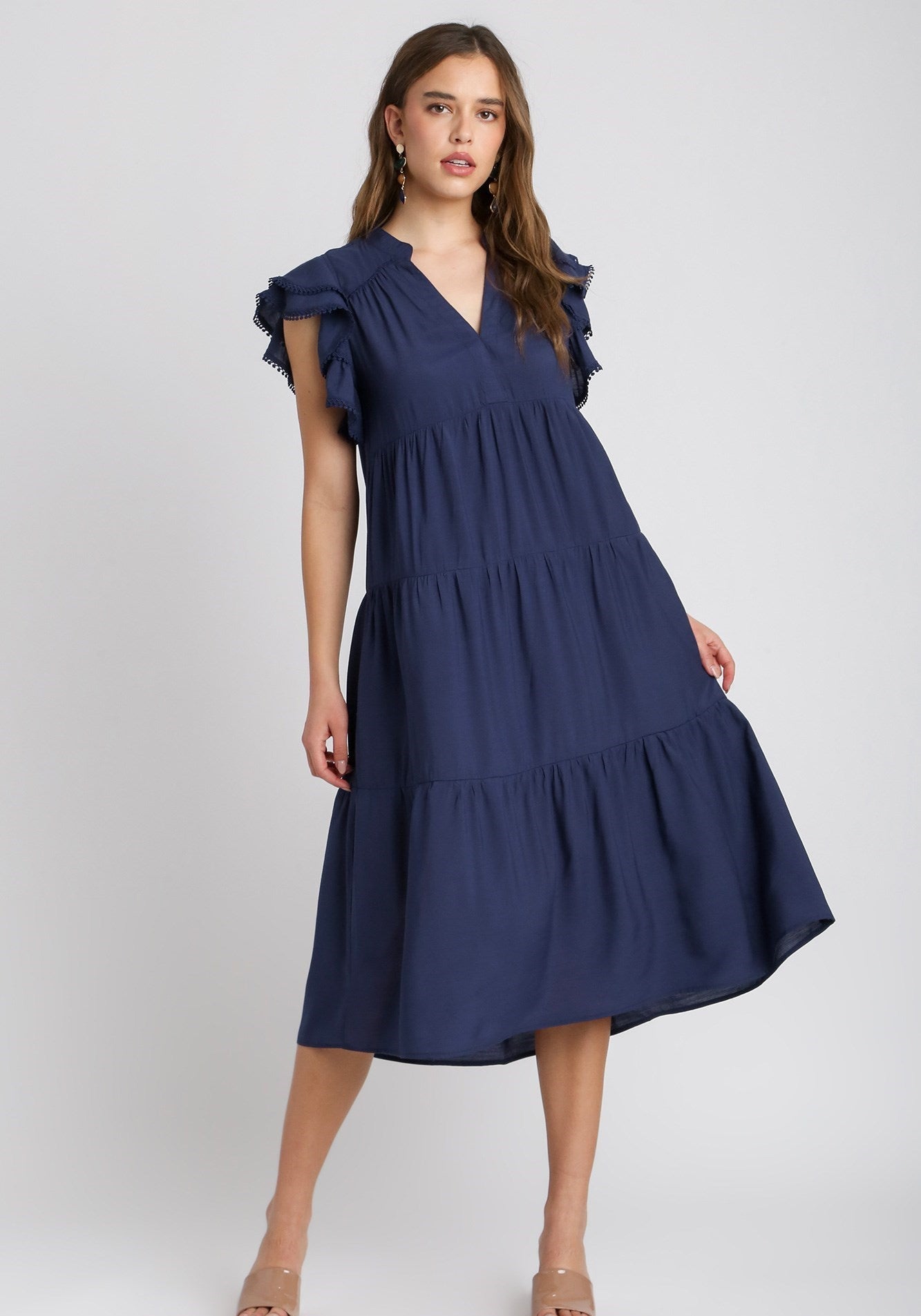 She's A Dreamer Navy Mid Maxi Dress