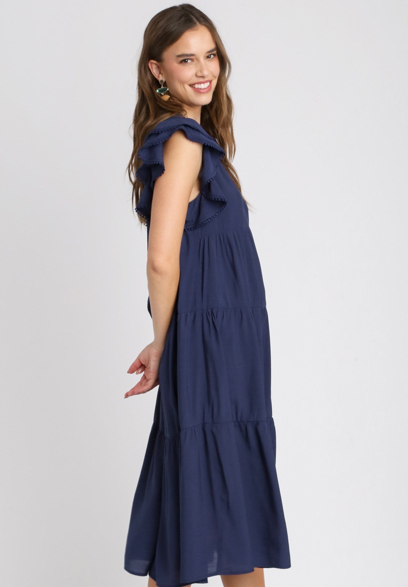 She's A Dreamer Navy Mid Maxi Dress