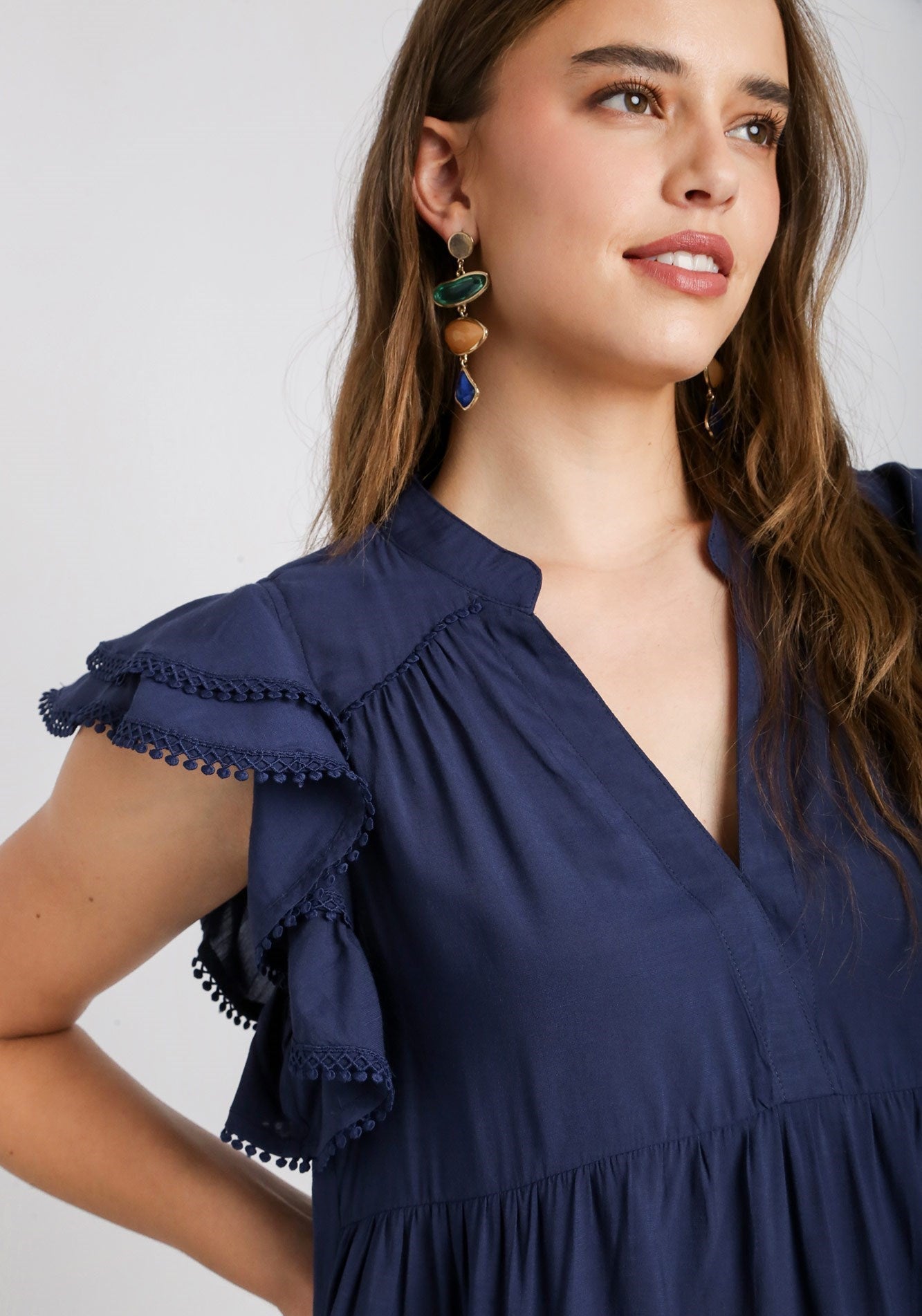 She's A Dreamer Navy Mid Maxi Dress