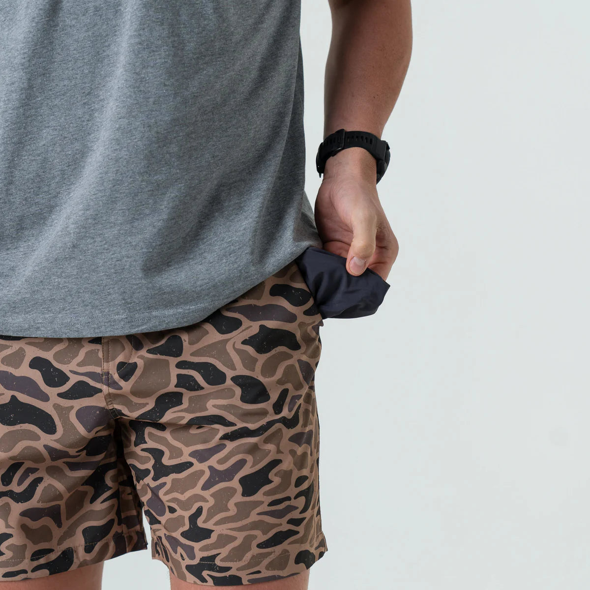 Burlebo Camo Everyday Shorts