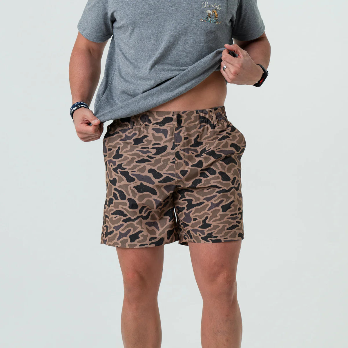Burlebo Camo Everyday Shorts