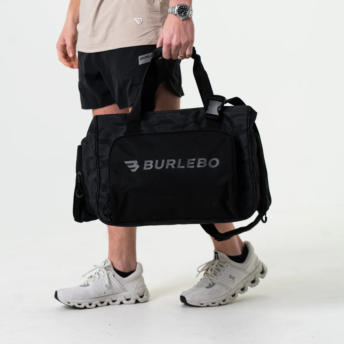 Black Camo Burlebo Cooler Bag