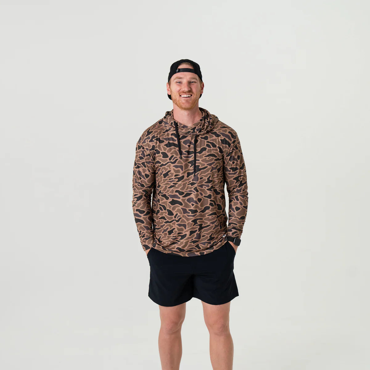 Burlebo Camo Performance Hoodie