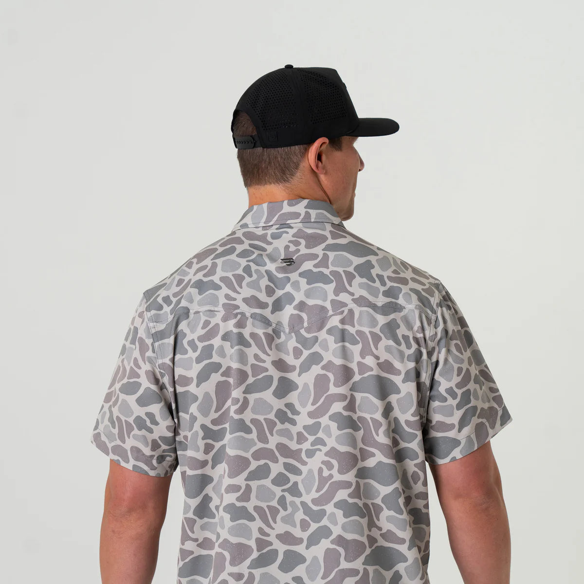 Camo Burlebo Button Up