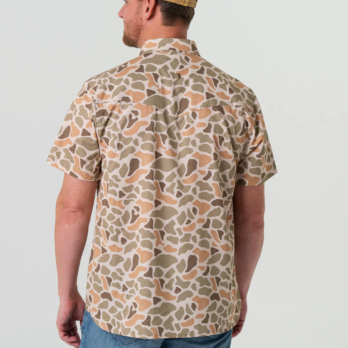 Burlebo Camo Button Up