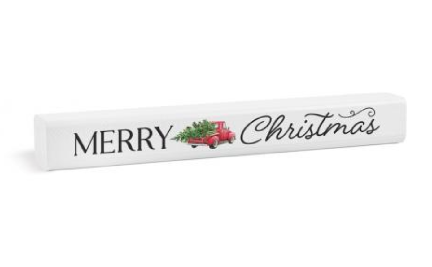 Merry Christmas Wooden Sign