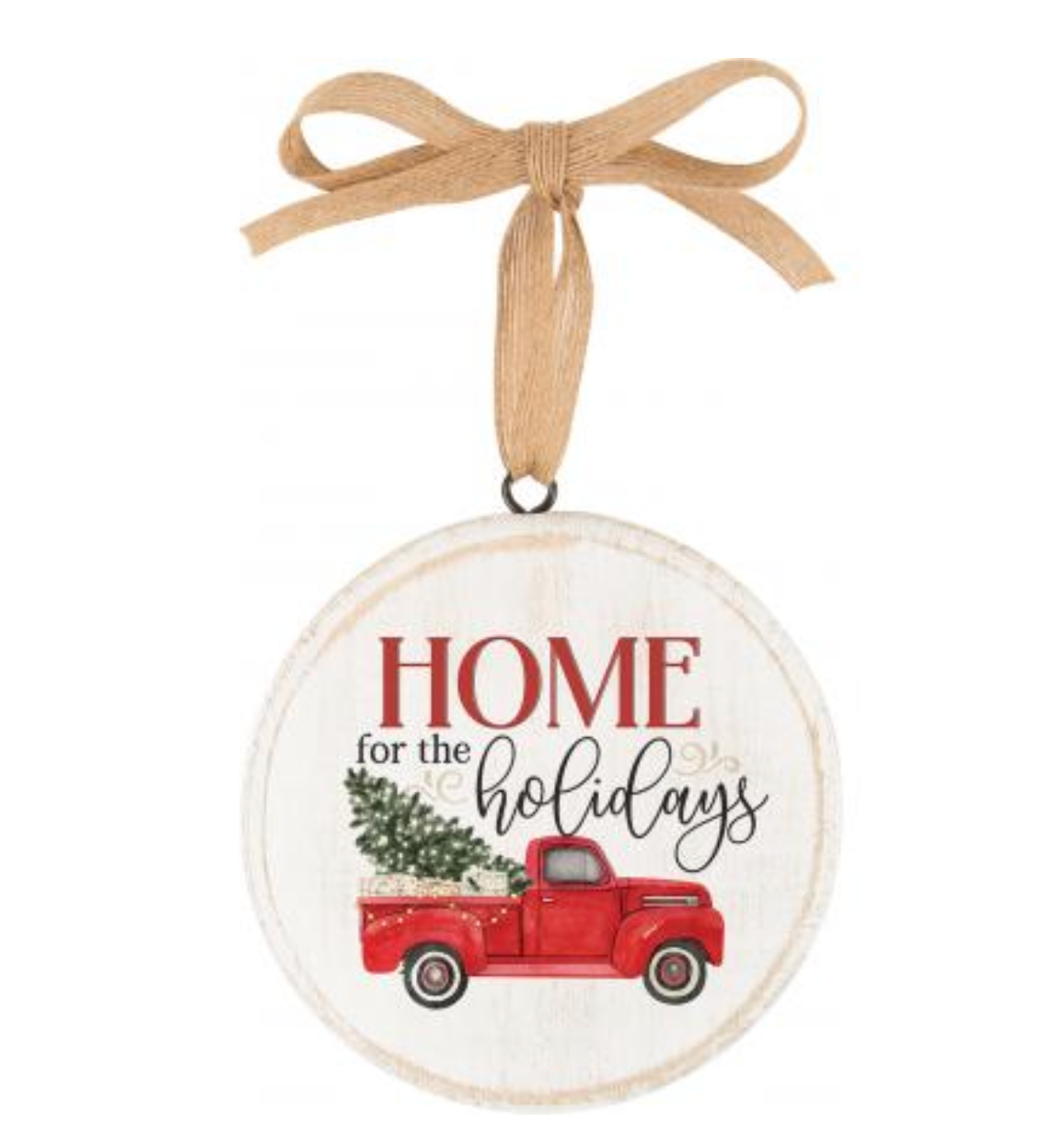 50% Off - Home For The Holidays Wooden Ornament