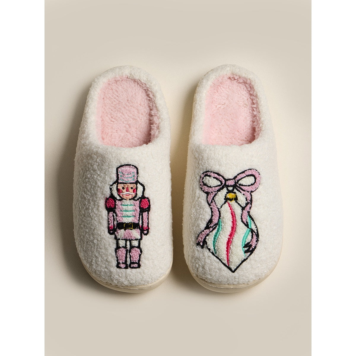 Nuts For Christmas Nutcracker Christmas Slippers