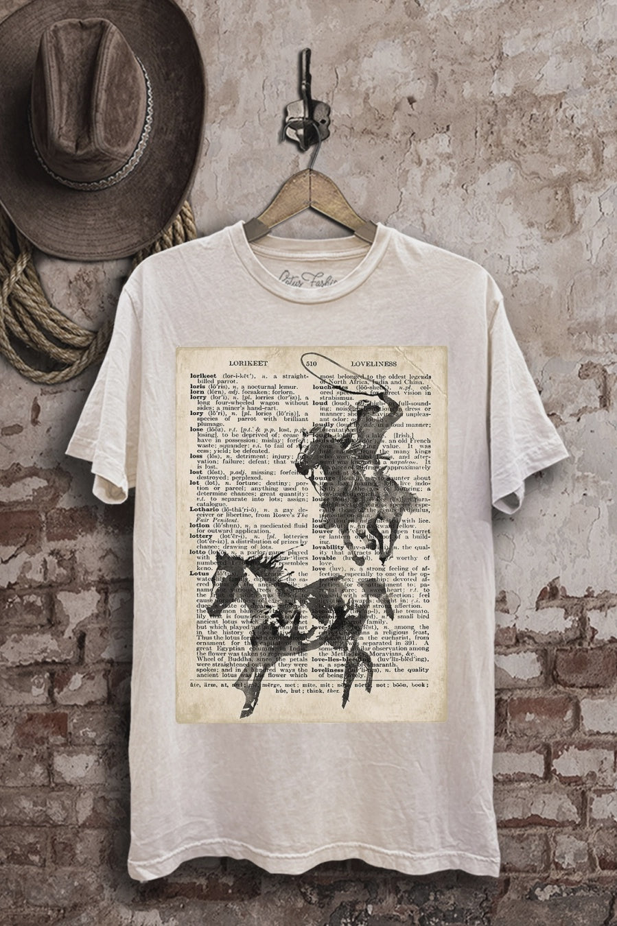 40% Off - Cowboy Dictionary Graphic Tee