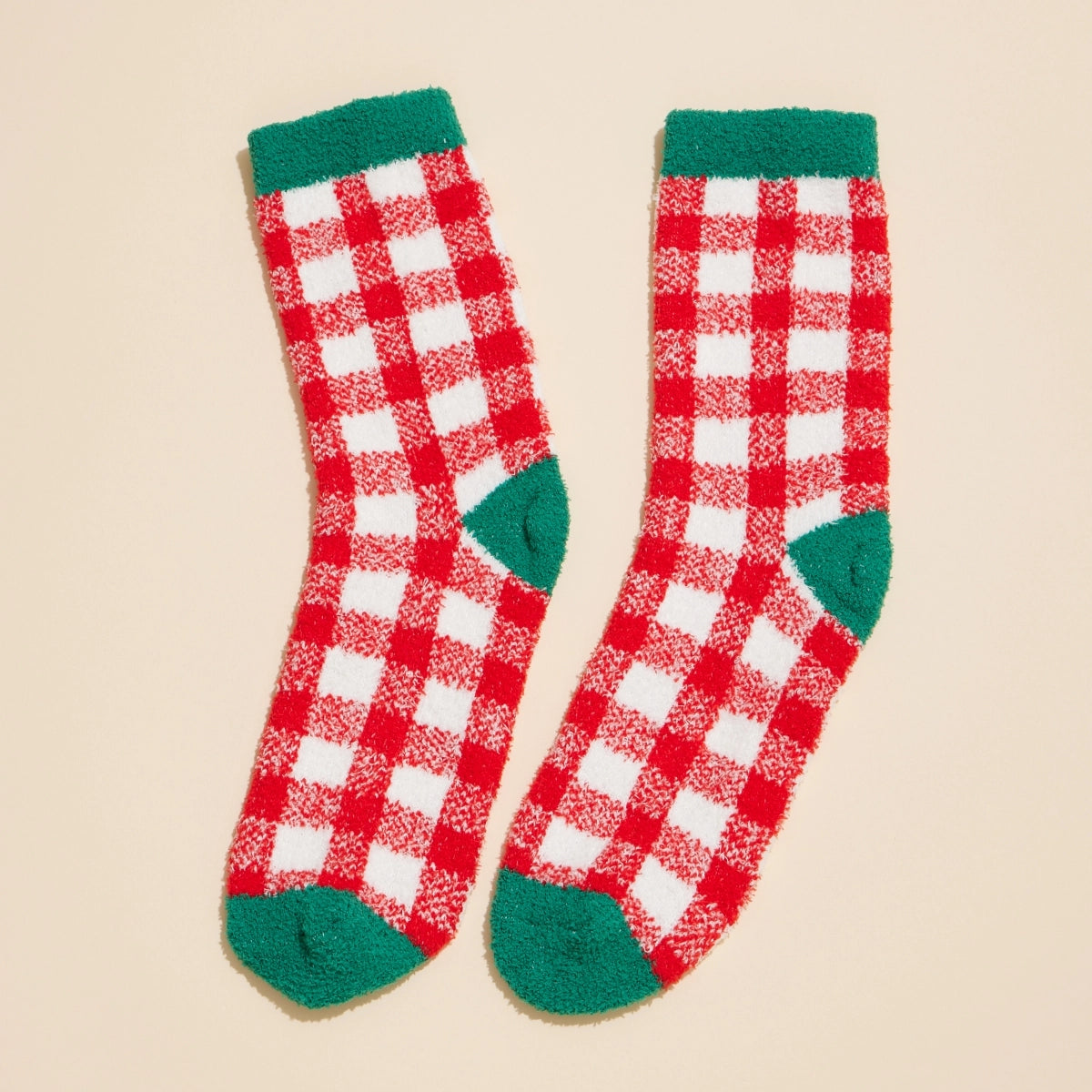 50% Off - Classic Christmas Fuzzy Socks