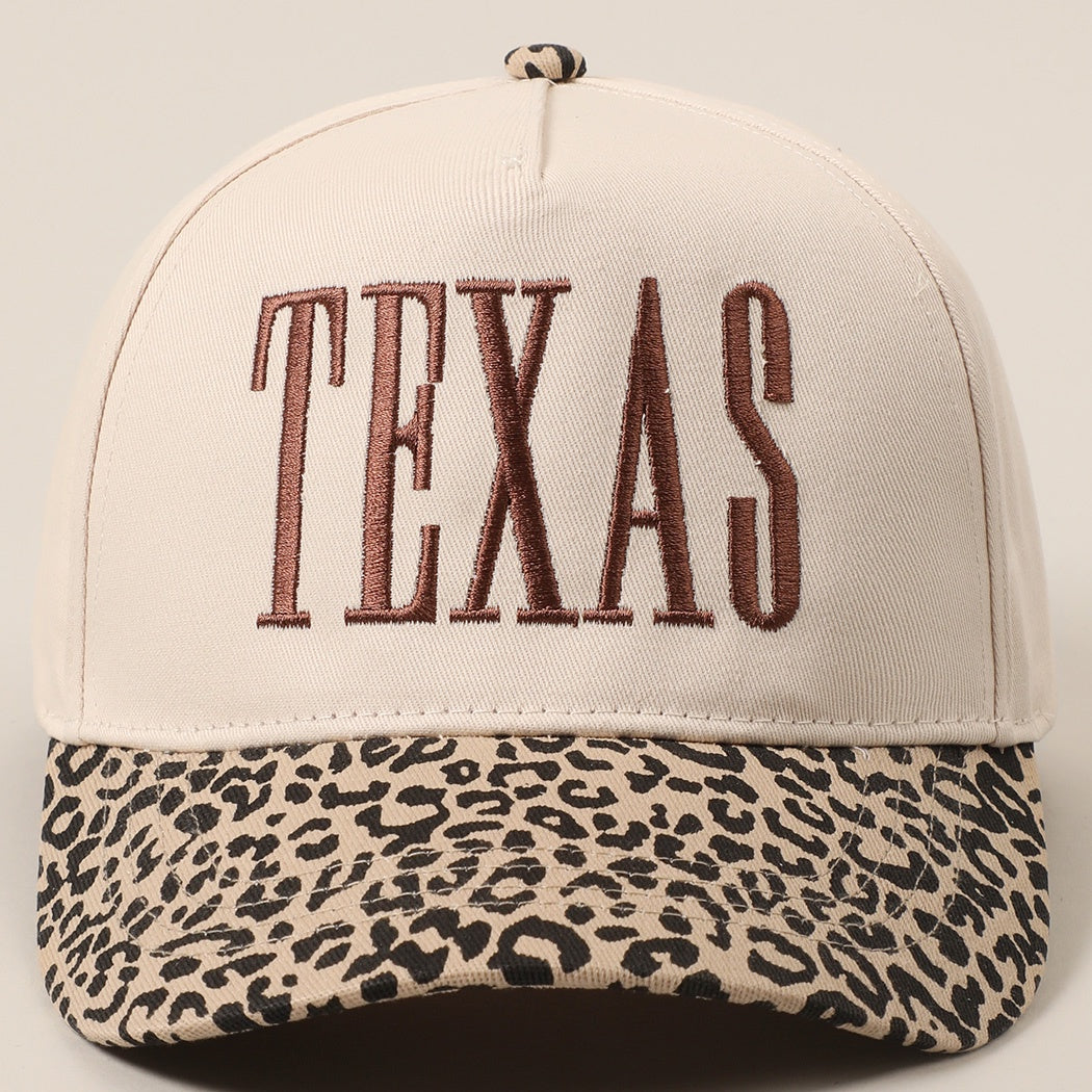 RESTOCK Texas Brown Embroidered Trucker Hat