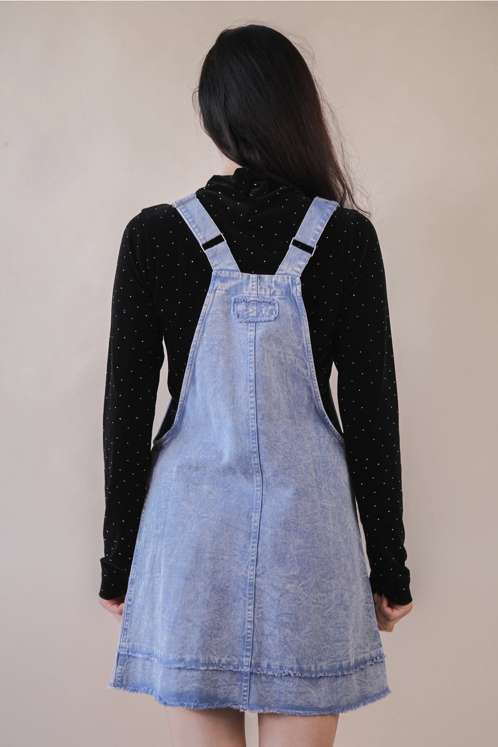 Dancin’ In The Daisy’s Overall Denim Dress