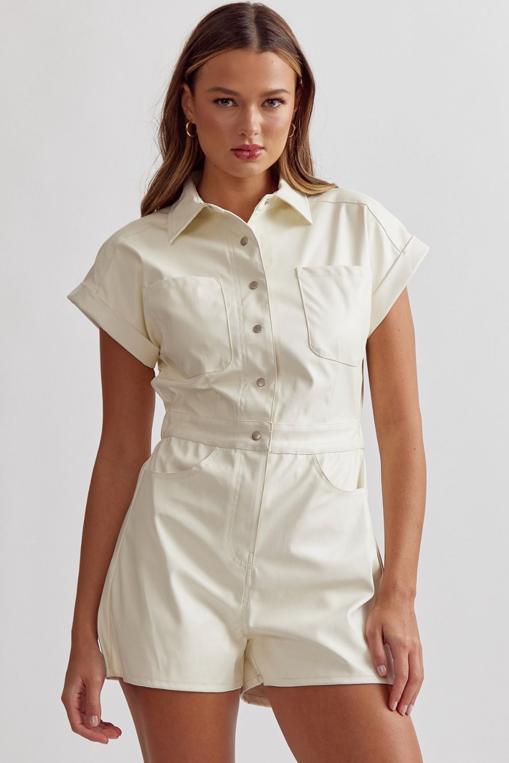 I’m So Into You Ivory Romper