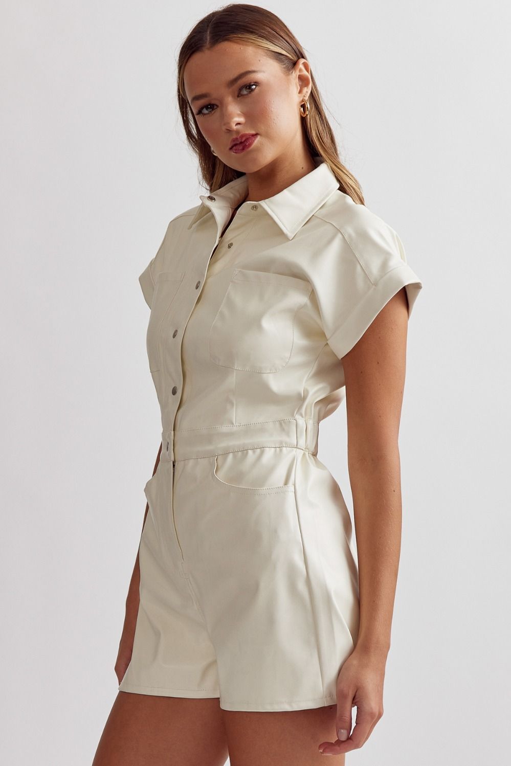 I’m So Into You Ivory Romper