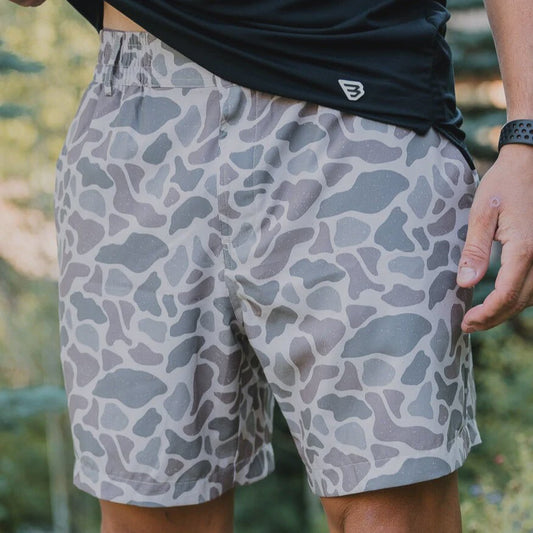 RESTOCK Burlebo Camo Everyday Shorts