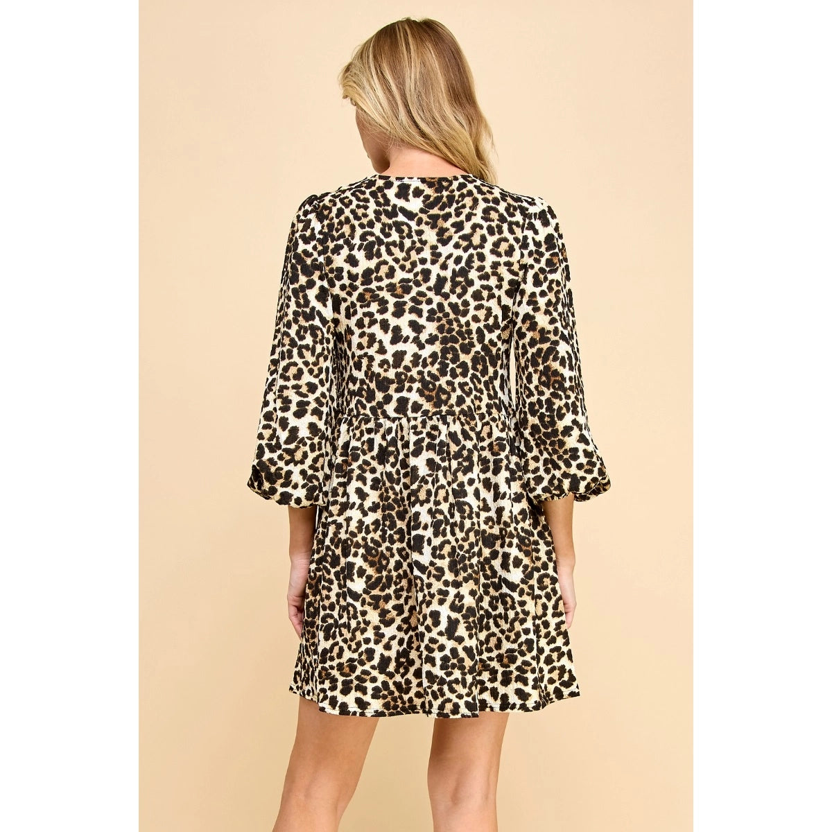 Love Letters Leopard Print Dress