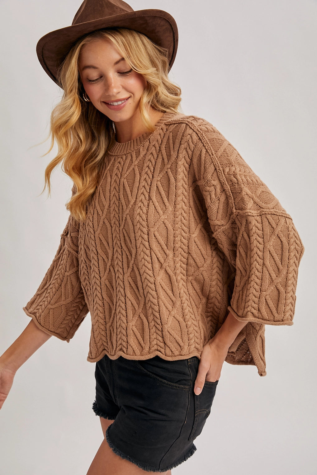 Starbucks Date Mocha Knit Sweater