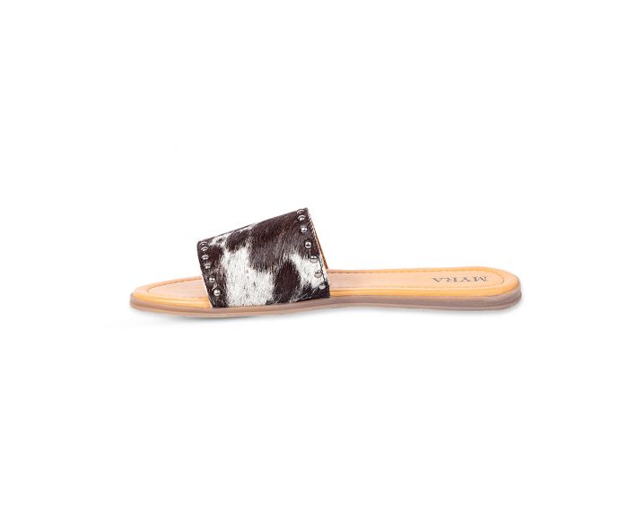 RESTOCK MYRA Cowhide Leather Sandals