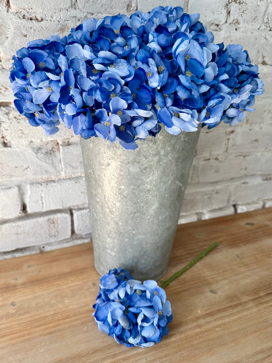 Blue Hydrangea Floral Pick