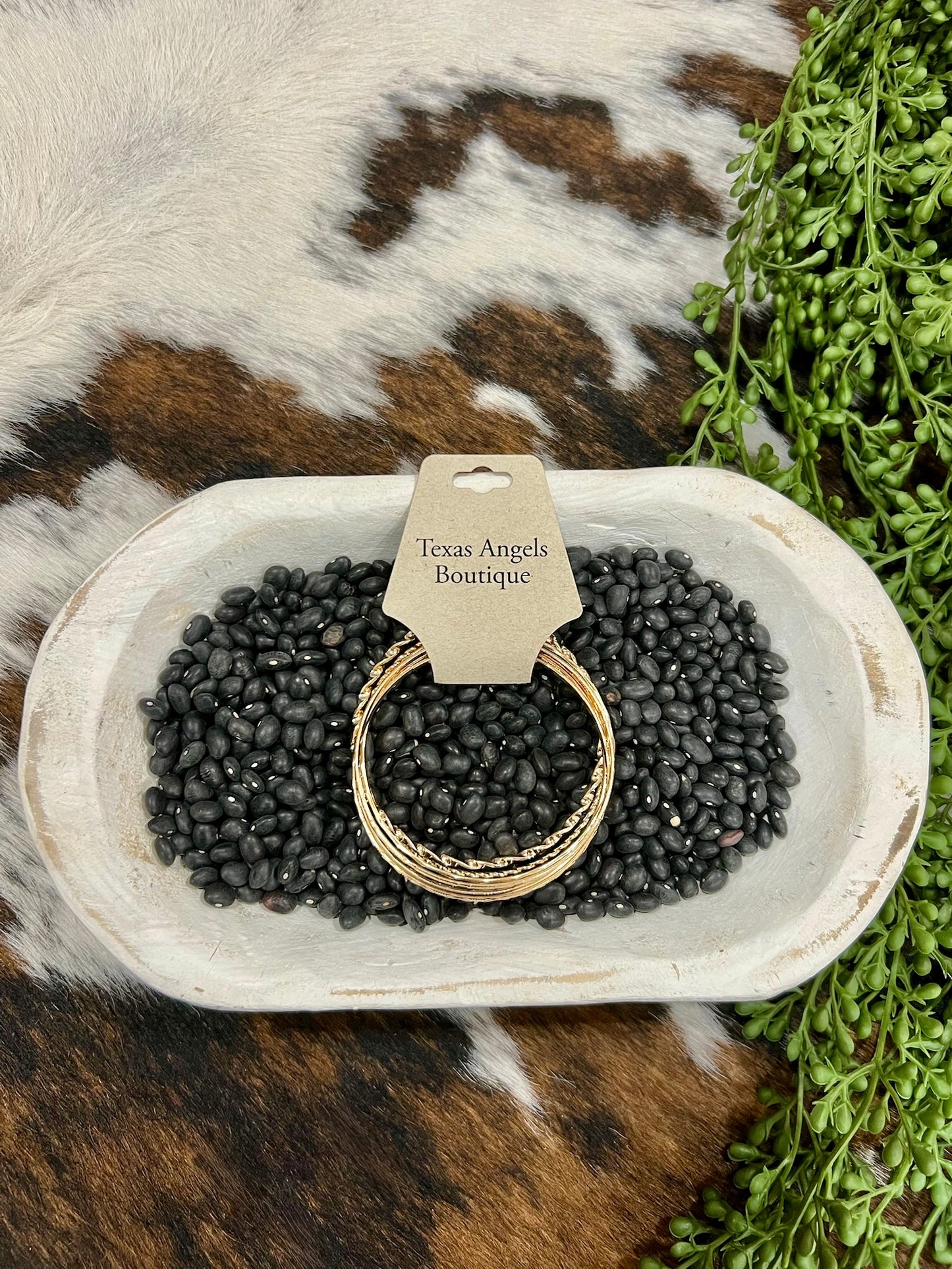 Gold Bangle Set