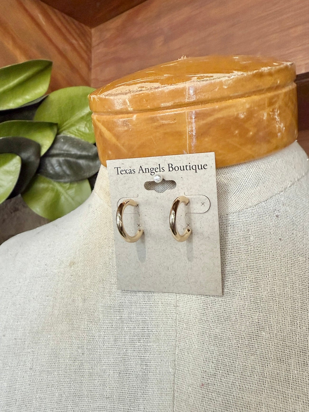 Gold Hoop Earrings