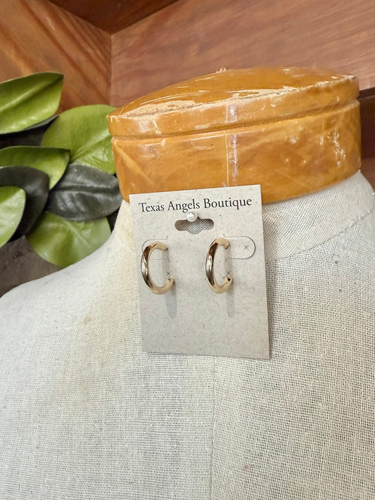 Gold Hoop Earrings