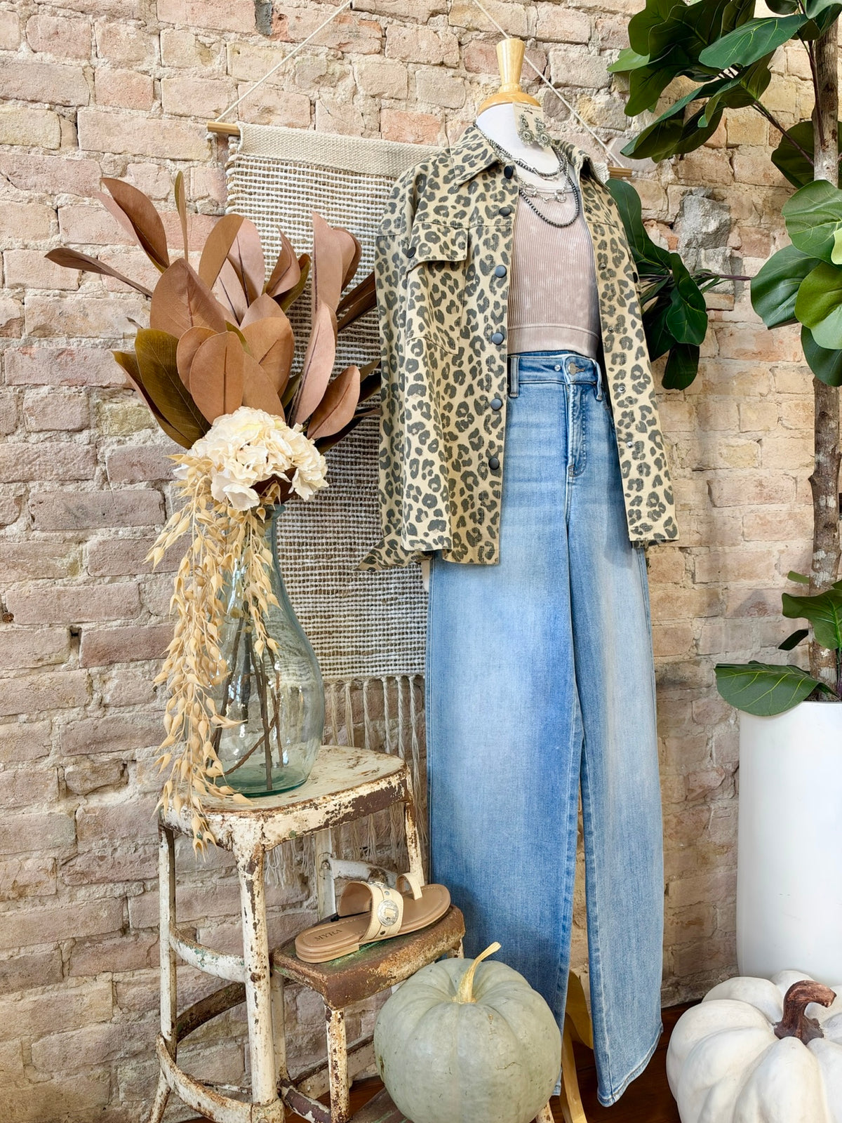Locked In Leopard Print Jacket