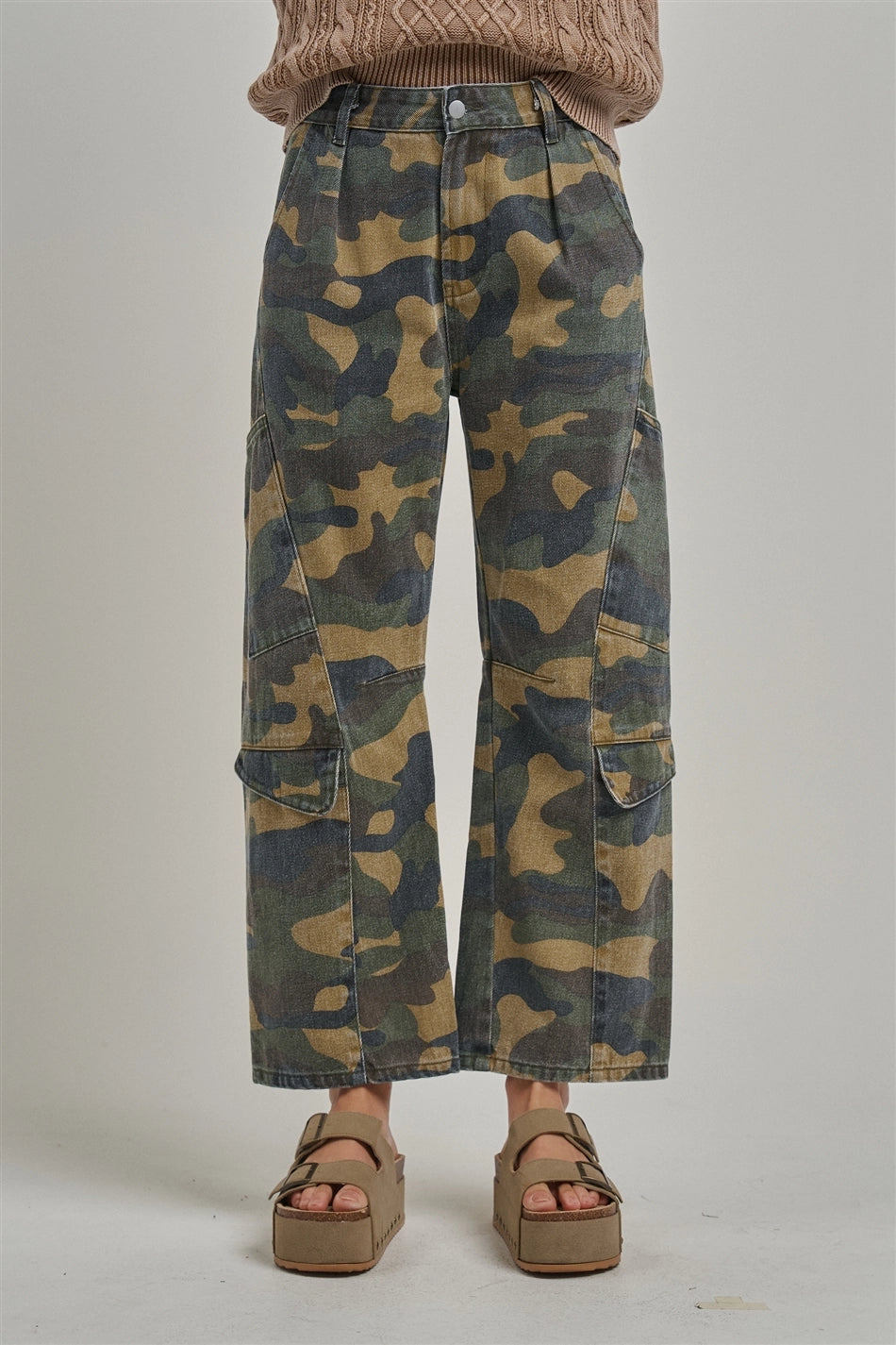 Cant You See Camo Cargo Pants