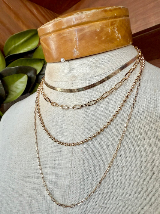 Gold Layered Necklace