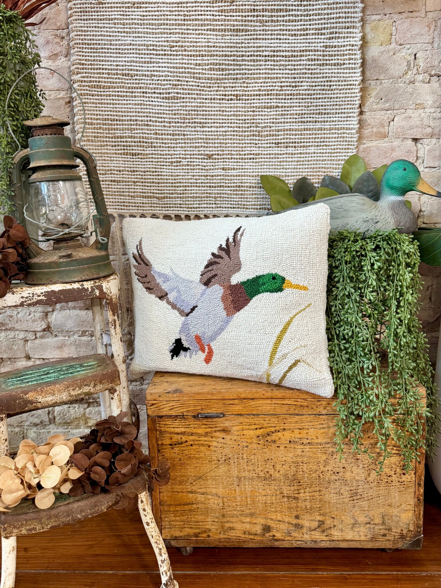 Mallard Duck Pillow