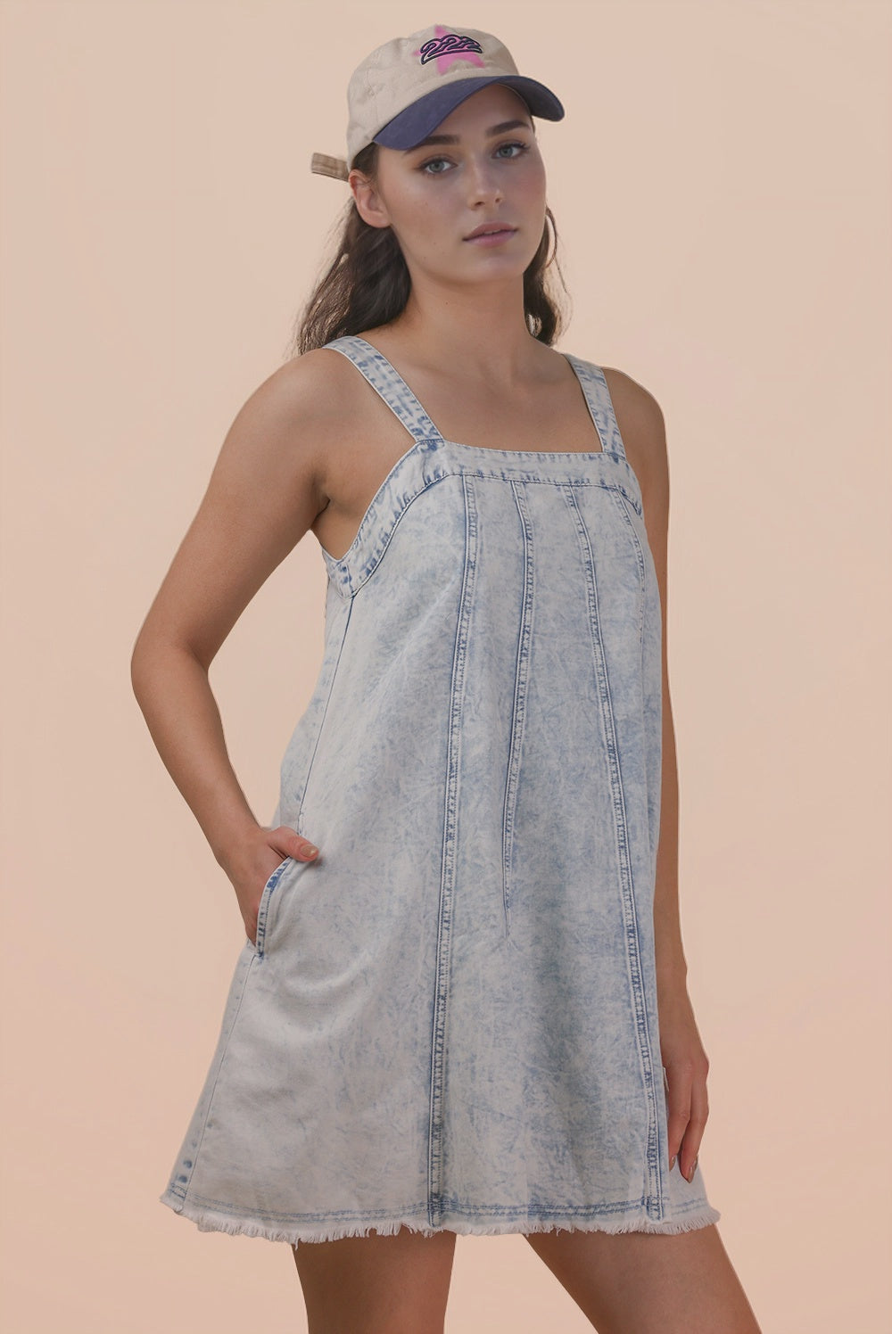 Small Town Dreamer Denim Dress