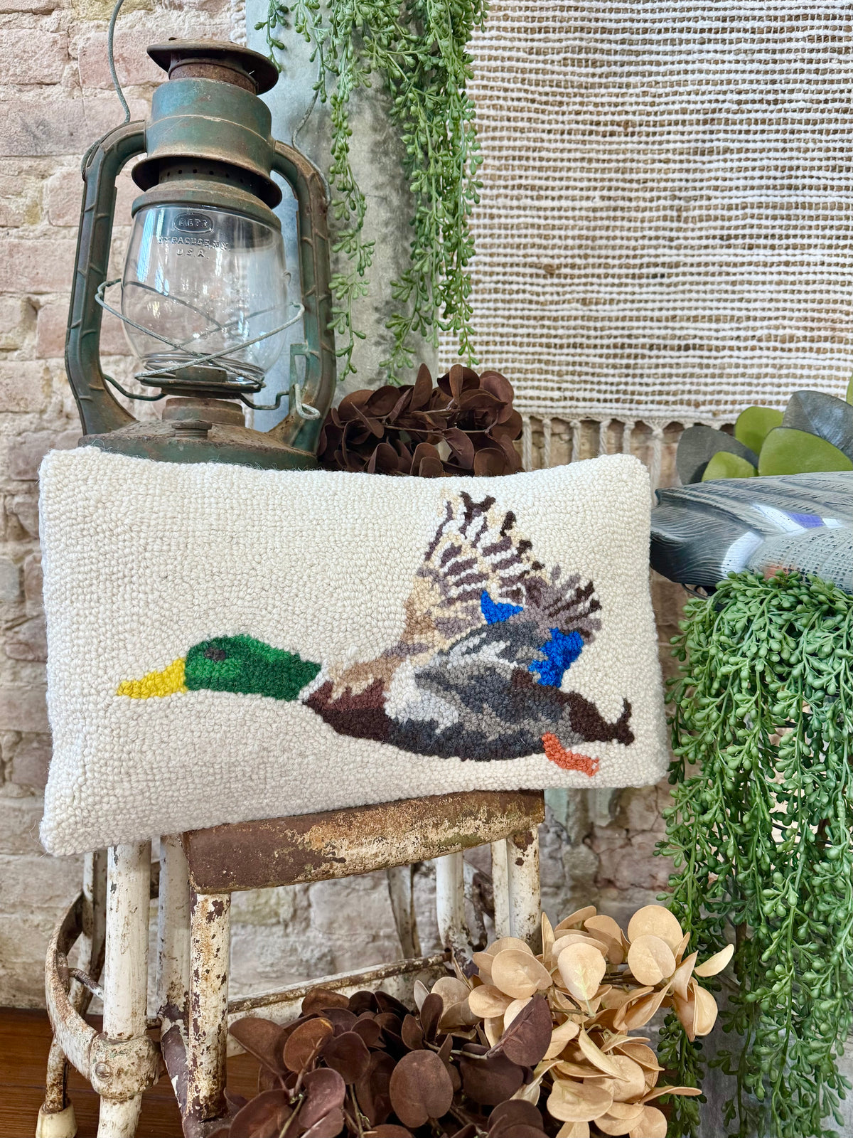 Mallard Duck Pillow