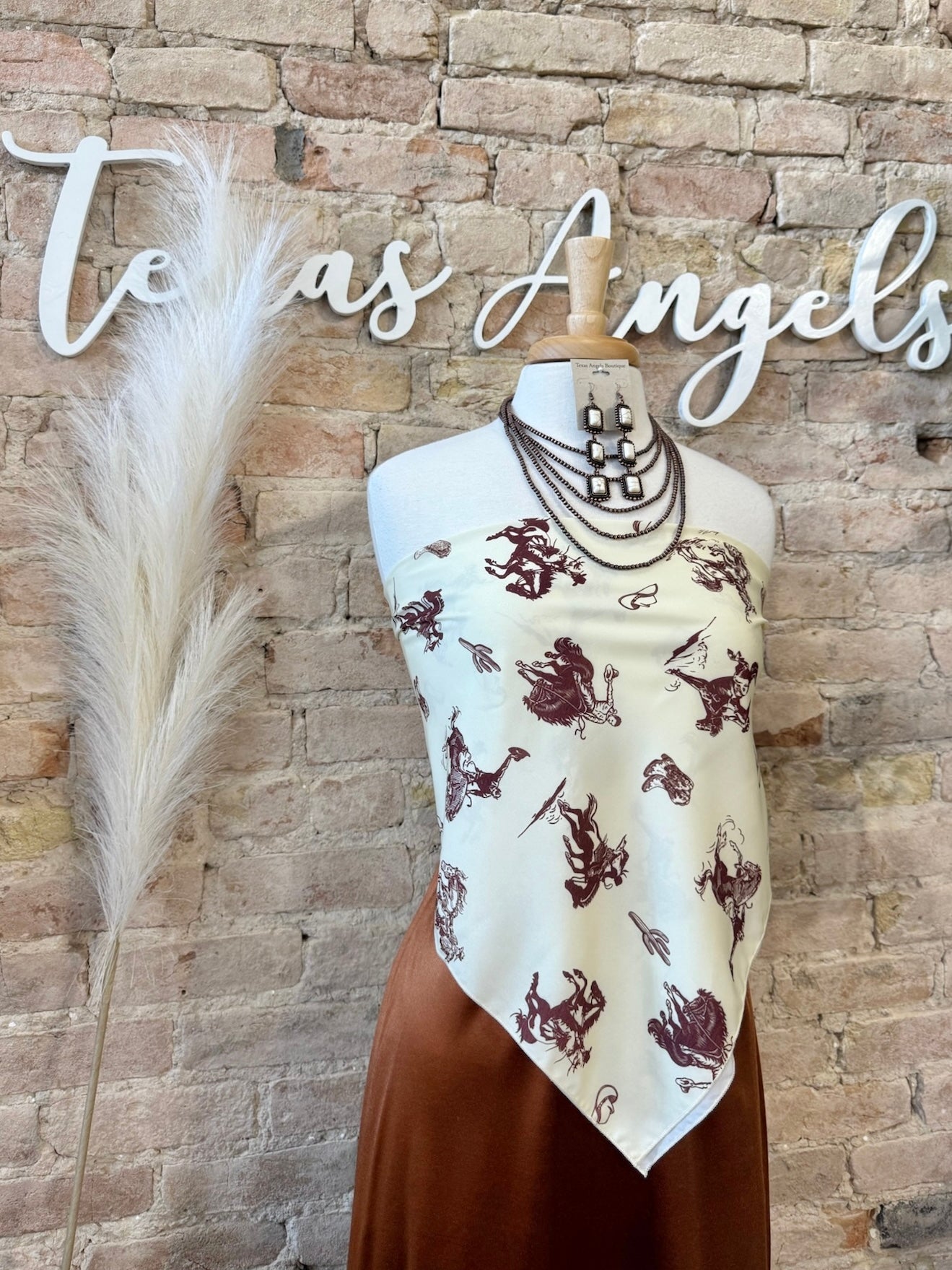 Let's Fiesta Western Print Wild Rag