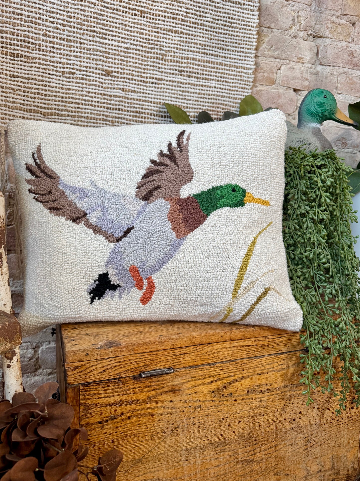 Mallard Duck Pillow