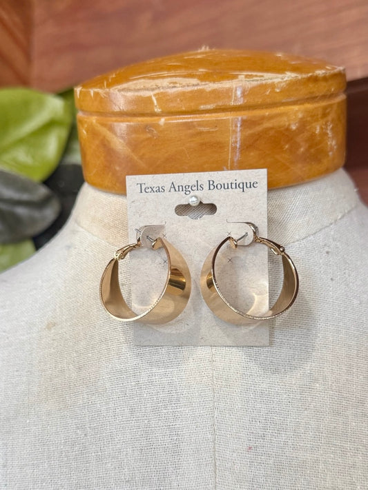 Gold Hoop Earrings