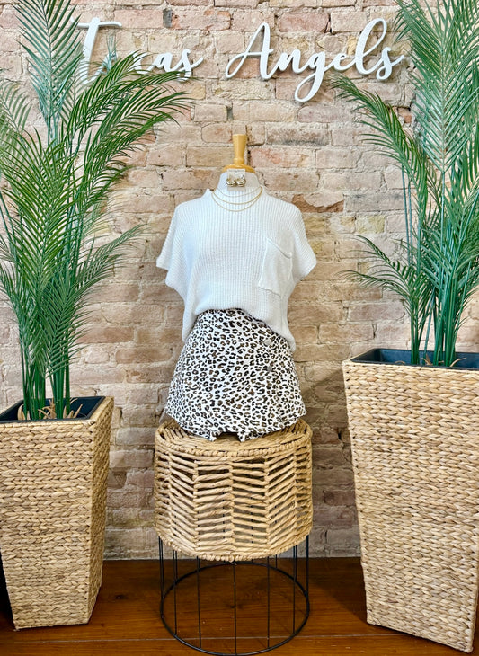 Kindness Always Wins Off White Knit Top