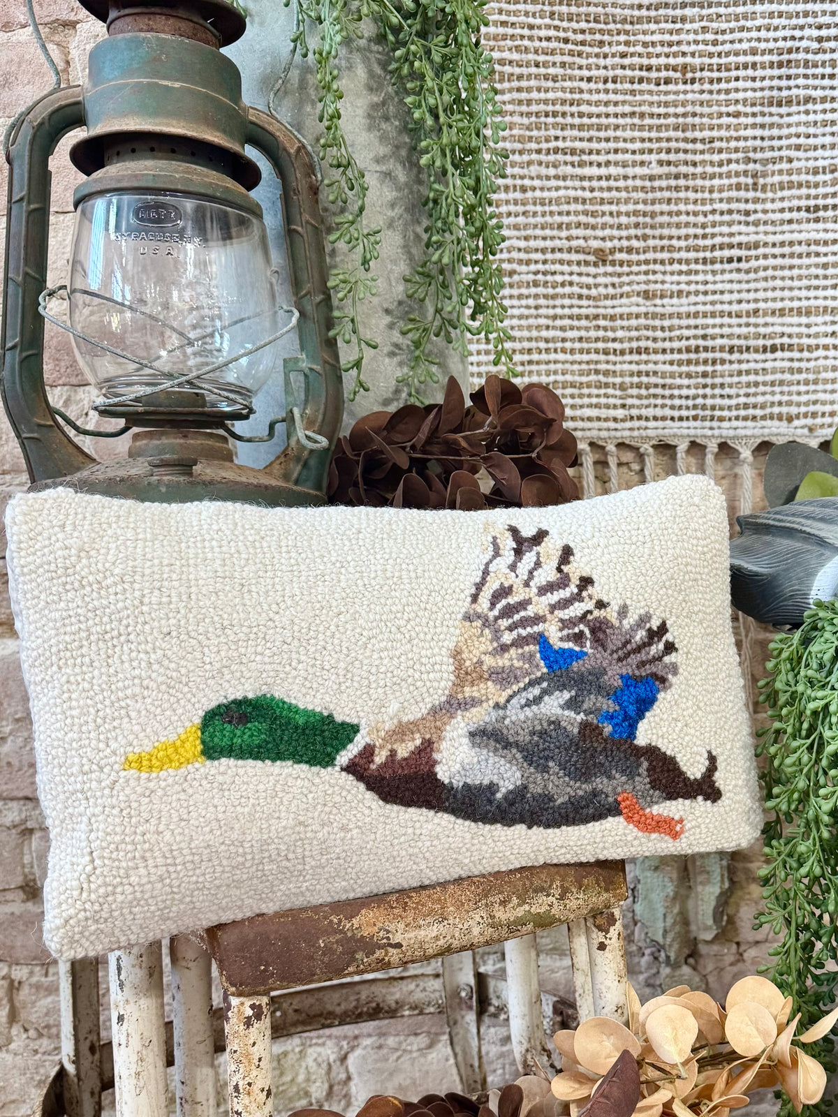 Mallard Duck Pillow