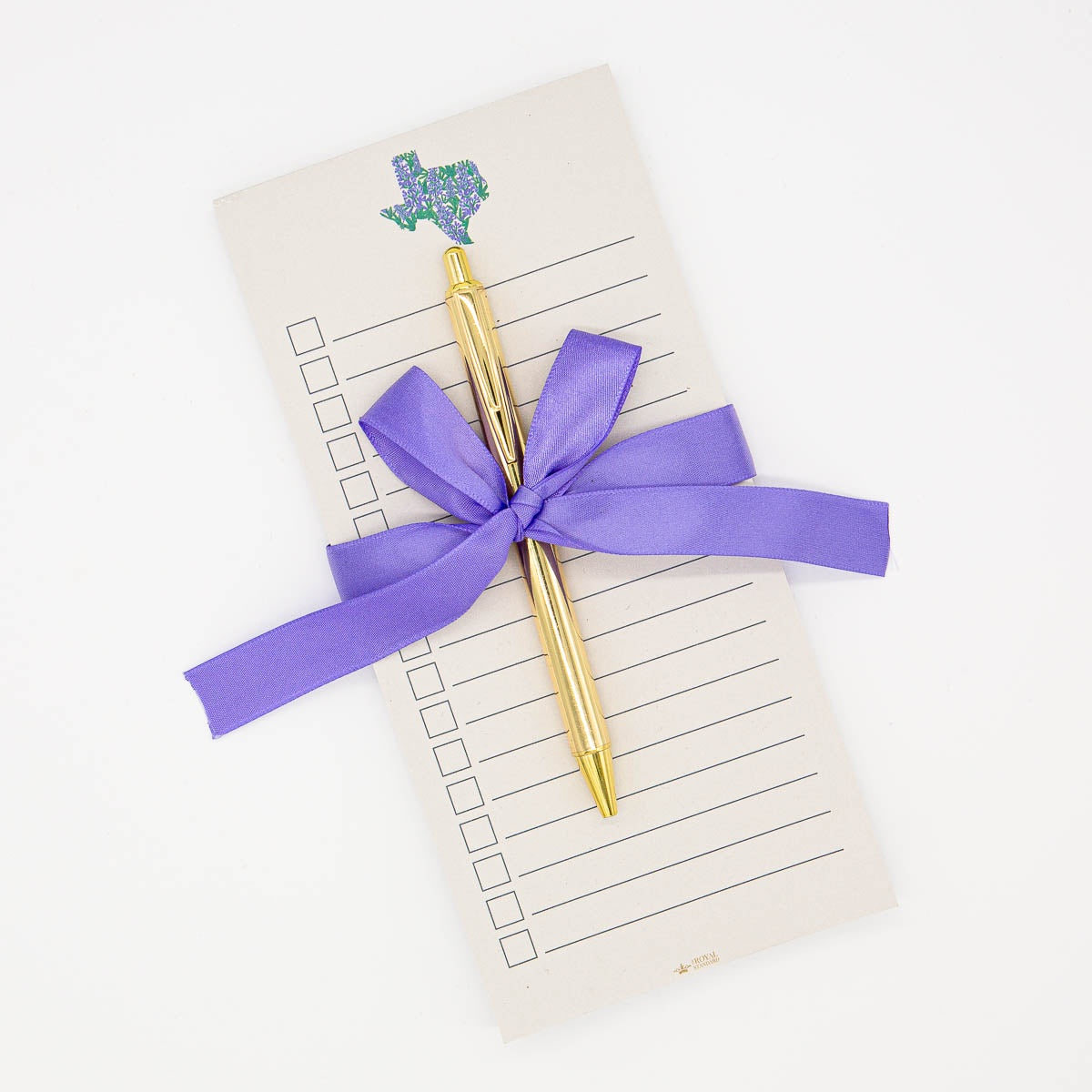 Texas Bluebonnet To Do List Gift Set