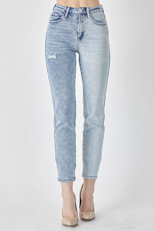 Two Sides To Every Story Two Tone Girlfriend Risen Jeans