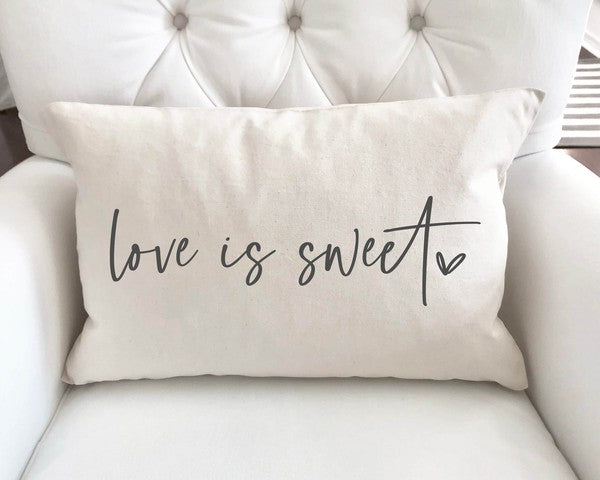 Love Is Sweet Decorative Pillow