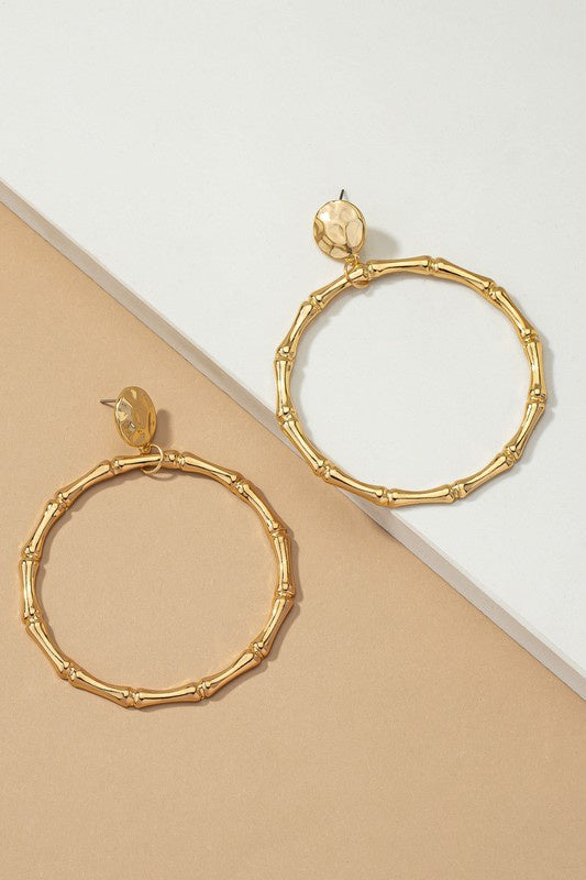 Gold Hoop Earrings