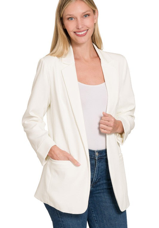 Boss Babe Ivory Blazer