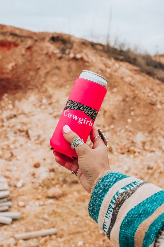 Cowgirls/Cowboys Double Sided Koozie