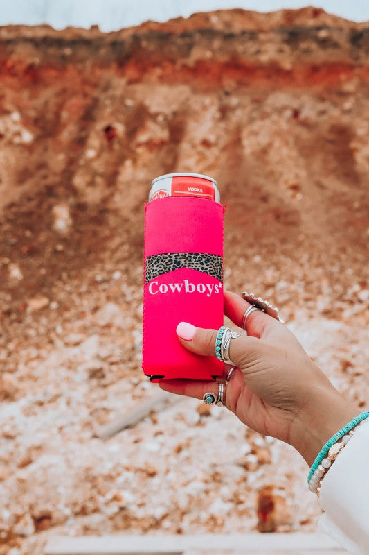 Cowgirls/Cowboys Double Sided Koozie