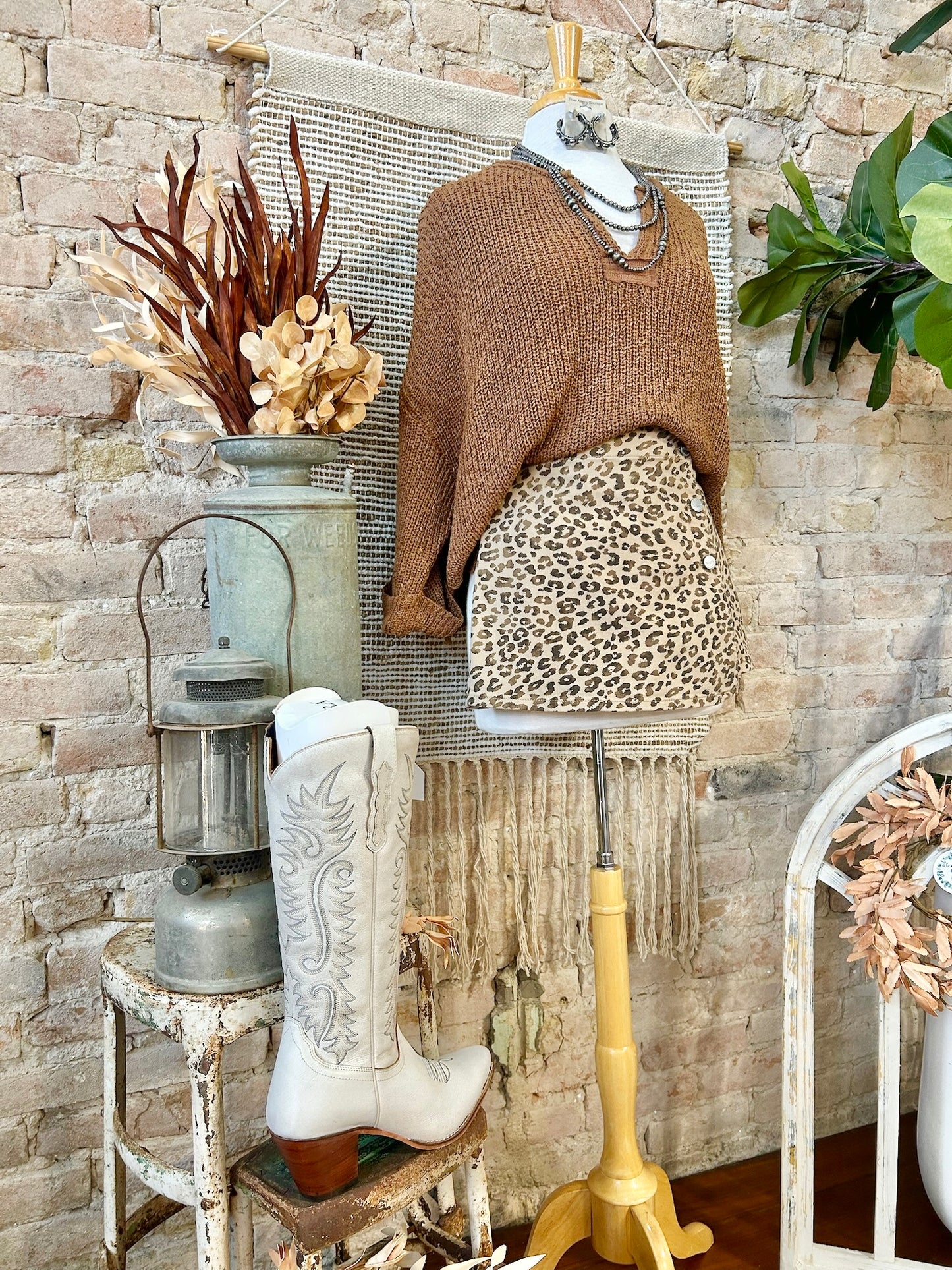 When Ya Know, Ya Know Deep Camel Knit Sweater