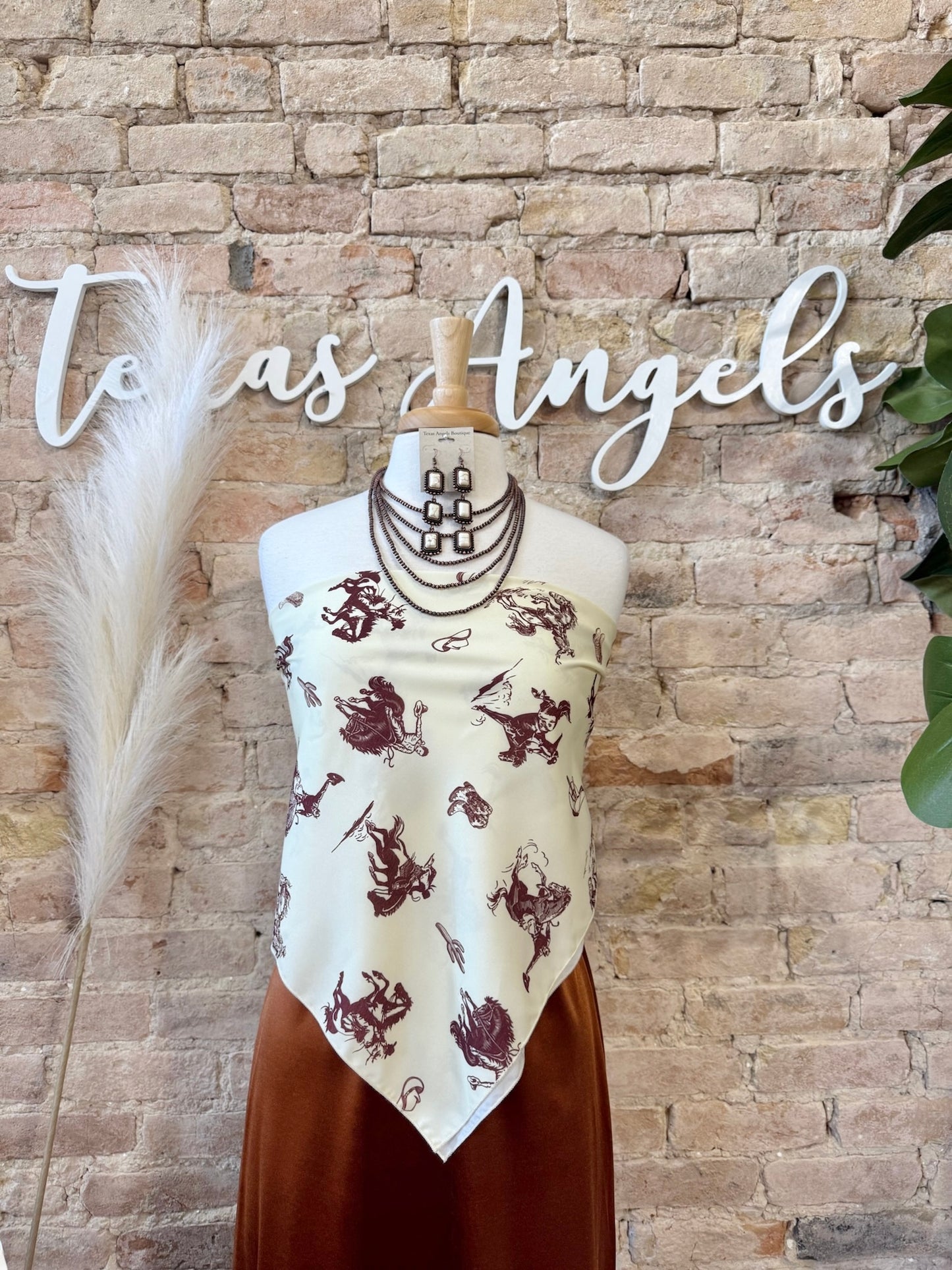 Let's Fiesta Western Print Wild Rag