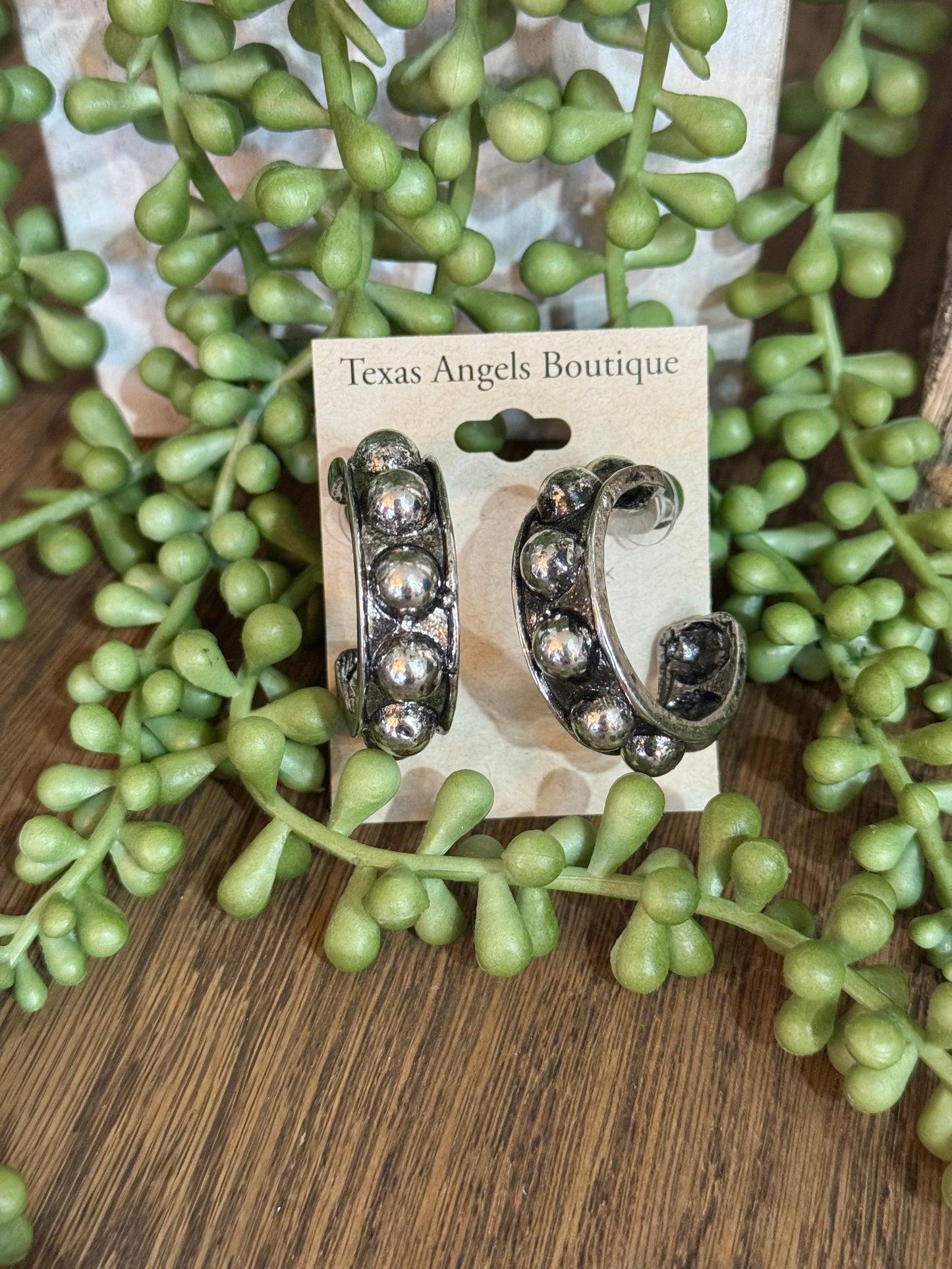 Silver Hoop Earrings